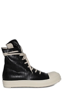 Rick Owens Drkshdw Coated High-Top Sneakers