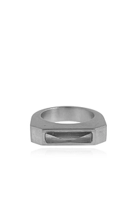 Rick Owens Geometric Cut-Out Ring