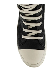 Rick Owens High-Top Lace-Up Sneakers