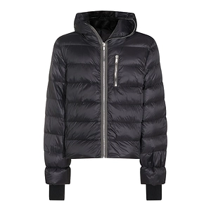 Rick Owens Hooded Zip-Up Coat