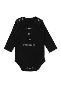 Rick Owens Kids Logo Printed Bodysuit