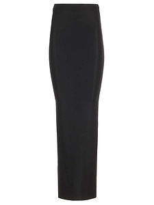 Rick Owens Lilies Pillar Fitted Maxi Skirt