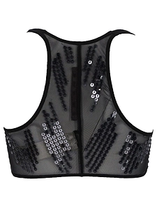 Rick Owens Lilies Sequin Embellished Top