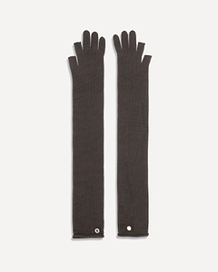 Rick Owens Long Knit Gloves
