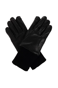 Rick Owens Ribbed Cuffs Slip-On Gloves