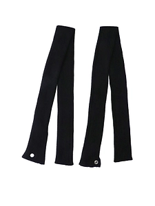 Rick Owens Ribbed Long Gloves