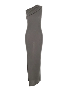 Rick Owens Sleeveless Asymmetric Dress