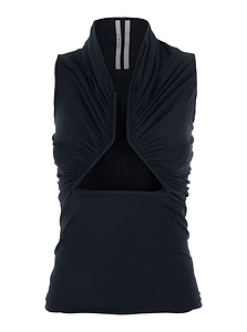 Rick Owens Sleeveless Gathered Top