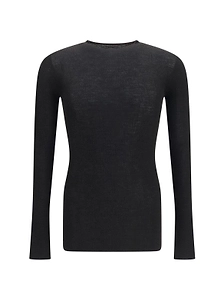 Rick Owens Slim Fit Ribbed Knit Pullover