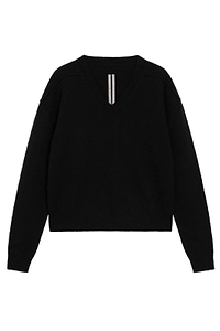 Rick Owens V-Neck Knitted Jumper