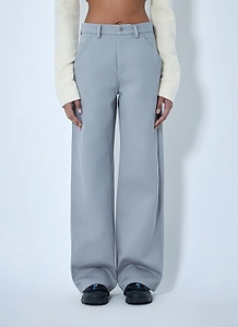 Rier Wide-Leg Tailored Pants
