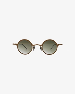 Rigards Round-Frame Curved Tips Sunglasses