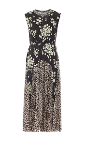 Coralie Amelia Leopard Print Dress