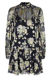 Rixo Floral Printed Anaya Dress