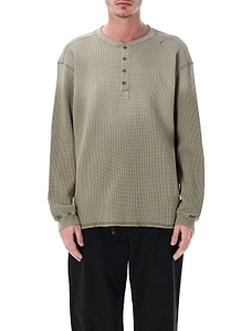 Roa Waffle Henley Long Sleeve T-Shirt