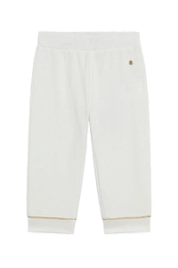 Roberto Cavalli Junior Logo Plaque Tapered Pants