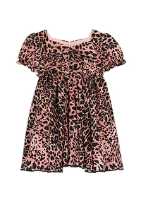 Roberto Cavalli Kids Leopard Print Dress