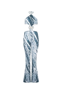 Roberto Cavalli Rubane-Print Jumpsuit