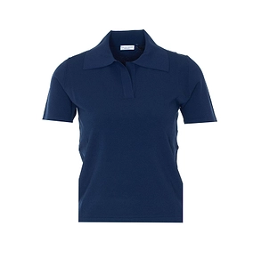 Roberto Collina Open-Collar Polo Top
