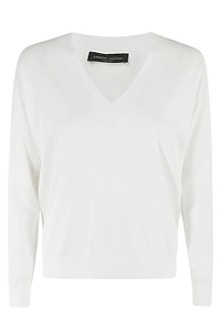 Roberto Collina V-Neck Knit Sweater