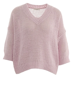 Roberto Collina V-Neck Relaxed Knitted Jumper