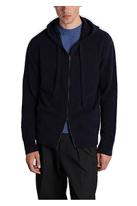Roberto Collina Zip-Up Knitted Hoodie
