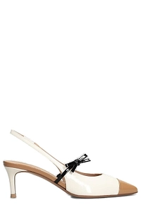 Roberto Festa Pointed Toe Slingback Pumps