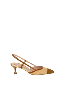 Roberto Festa Slingback Panelled Pumps