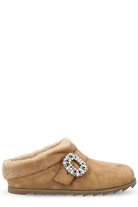 Roger Vivier Crystal Buckle Clogs