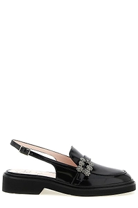 Roger Vivier Viv Rangers Slingback Flats