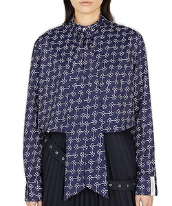 Rokh Double Layered Buttoned Top