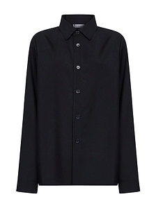 Rose Burrito Oversized Button-Up Shirt