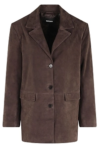 Rotate Oversized Suede Blazer