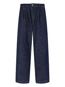 Roy Roger's Pleated Straight-Leg Jeans