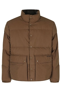 Roy Roger's Snap-Front Puffer Down Jacket