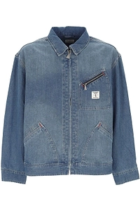 Roy Roger's Zip Faded Denim Jacket