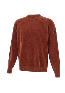 Rrd Velvet Ribbed Knitted Sweater
