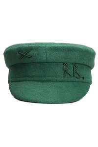 Curved Peak Baker Boy Cap