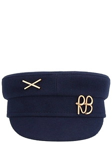 Ruslan Baginskiy Embellished Baker Boy Hat