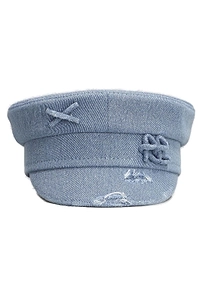 Ruslan Baginskiy Distressed Baker Boy Hat