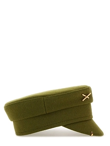 Ruslan Baginskiy Embellished Baker Boy Hat