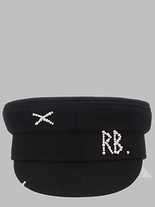 Ruslan Baginskiy Embellished Baker Boy Hat
