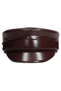 Ruslan Baginskiy Logo-Detail Curved Brim Beret