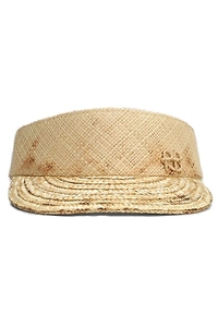 Ruslan Baginskiy Buckle-Strap Visor Hat