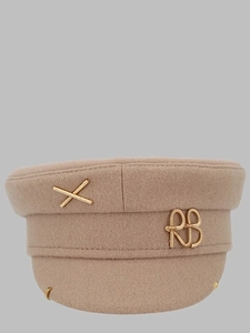 Ruslan Baginskiy Logo-Embellished Baker Boy Hat