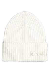 Ruslan Baginskiy Logo Embroidered Ribbed Beanie