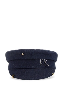 Ruslan Baginskiy Logo Embroidered Baker Boy Hat