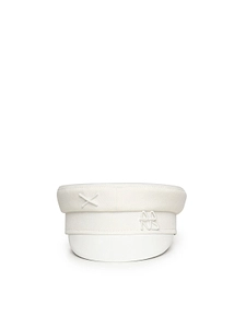 Ruslan Baginskiy Logo-Embroidered Baker Boy Hat