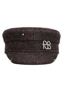 Ruslan Baginskiy Pierce Detailed Baker Boy Hat