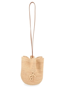 Ruslan Baginskiy Woven Bucket Shoulder Bag